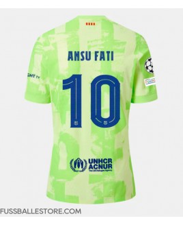 Günstige Barcelona Ansu Fati #10 3rd trikot 2024-25 Kurzarm